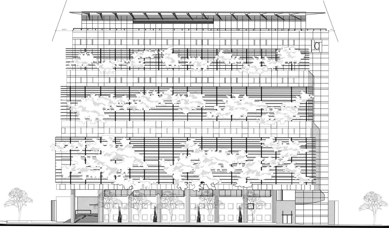 plano arquitectonico edificio consorcio